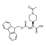 (S)-2-(Fmoc-amino)-2-(1-acetyl-4-piperidyl)acetic Acid
