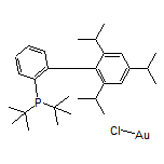 Di-tert-butyl(2’,4’,6’-triisopropyl-2-biphenylyl)phosphine Gold(I) Chloride