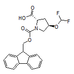 (2S,4R)-1-Fmoc-4-(difluoromethoxy)pyrrolidine-2-carboxylic Acid