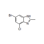 6-Bromo-4-chloro-2-methyl-1H-benzo[d]imidazole