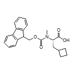 (S)-2-[Fmoc-(methyl)amino]-3-cyclobutylpropanoic Acid