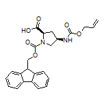 (2R,4R)-1-Fmoc-4-[[(allyloxy)carbonyl]amino]pyrrolidine-2-carboxylic Acid