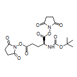 (S)-Bis(2,5-dioxo-1-pyrrolidinyl) 2-(Boc-amino)pentanedioate
