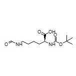 N2-Boc-N6-formyl-L-lysine
