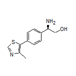 (R)-2-Amino-2-[4-(4-methyl-5-thiazolyl)phenyl]ethanol