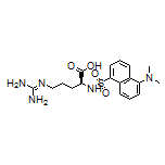 (S)-5-[(Diaminomethylene)amino]-2-[5-(dimethylamino)naphthalene-1-sulfonamido]pentanoic Acid
