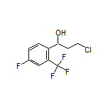 3-Chloro-1-[4-fluoro-2-(trifluoromethyl)phenyl]-1-propanol