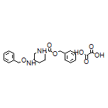 Benzyl (2S,5R)-5-Benzyloxyaminopiperidine-2-carboxylate Oxalate