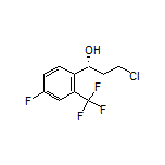 (R)-3-Chloro-1-[4-fluoro-2-(trifluoromethyl)phenyl]-1-propanol