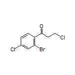 1-(2-Bromo-4-chlorophenyl)-3-chloro-1-propanone