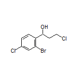 1-(2-Bromo-4-chlorophenyl)-3-chloro-1-propanol