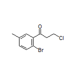 1-(2-Bromo-5-methylphenyl)-3-chloro-1-propanone