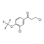 3-Chloro-1-[3-chloro-4-(trifluoromethoxy)phenyl]-1-propanone