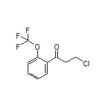 3-Chloro-1-[2-(trifluoromethoxy)phenyl]-1-propanone