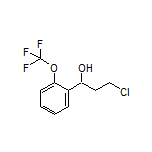 3-Chloro-1-[2-(trifluoromethoxy)phenyl]-1-propanol