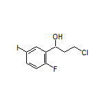 3-Chloro-1-(2-fluoro-5-iodophenyl)-1-propanol