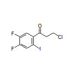 3-Chloro-1-(4,5-difluoro-2-iodophenyl)-1-propanone