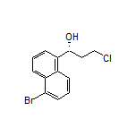 (R)-1-(5-Bromo-1-naphthyl)-3-chloro-1-propanol