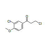 3-Chloro-1-(3-chloro-4-methoxyphenyl)-1-propanone