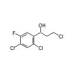 3-Chloro-1-(2,4-dichloro-5-fluorophenyl)-1-propanol