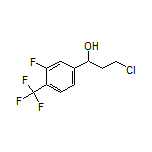 3-Chloro-1-[3-fluoro-4-(trifluoromethyl)phenyl]-1-propanol
