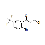 1-[2-Bromo-5-(trifluoromethyl)phenyl]-3-chloro-1-propanone