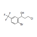 1-[2-Bromo-5-(trifluoromethyl)phenyl]-3-chloro-1-propanol