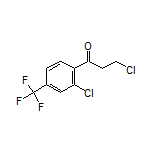3-Chloro-1-[2-chloro-4-(trifluoromethyl)phenyl]-1-propanone