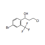 1-[4-Bromo-2-(trifluoromethyl)phenyl]-3-chloro-1-propanol