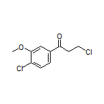 3-Chloro-1-(4-chloro-3-methoxyphenyl)-1-propanone