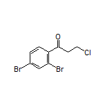 3-Chloro-1-(2,4-dibromophenyl)-1-propanone