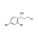 (R)-3-Chloro-1-(2,4-dibromophenyl)-1-propanol