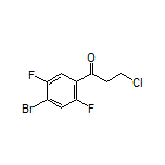 1-(4-Bromo-2,5-difluorophenyl)-3-chloro-1-propanone