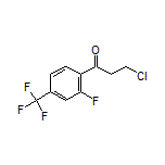 3-Chloro-1-[2-fluoro-4-(trifluoromethyl)phenyl]-1-propanone