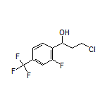 3-Chloro-1-[2-fluoro-4-(trifluoromethyl)phenyl]-1-propanol