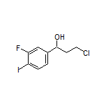 3-Chloro-1-(3-fluoro-4-iodophenyl)-1-propanol