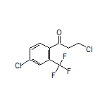 3-Chloro-1-[4-chloro-2-(trifluoromethyl)phenyl]-1-propanone