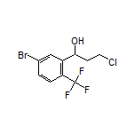 1-[5-Bromo-2-(trifluoromethyl)phenyl]-3-chloro-1-propanol