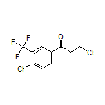 3-Chloro-1-[4-chloro-3-(trifluoromethyl)phenyl]-1-propanone