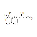 1-[4-Bromo-3-(trifluoromethyl)phenyl]-3-chloro-1-propanol