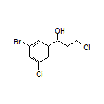 1-(3-Bromo-5-chlorophenyl)-3-chloro-1-propanol
