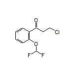 3-Chloro-1-[2-(difluoromethoxy)phenyl]-1-propanone
