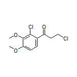 3-Chloro-1-(2-chloro-3,4-dimethoxyphenyl)-1-propanone