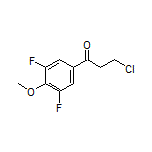 3-Chloro-1-(3,5-difluoro-4-methoxyphenyl)-1-propanone