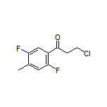 3-Chloro-1-(2,5-difluoro-4-methylphenyl)-1-propanone