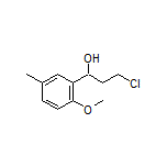 3-Chloro-1-(2-methoxy-5-methylphenyl)-1-propanol