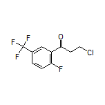3-Chloro-1-[2-fluoro-5-(trifluoromethyl)phenyl]-1-propanone