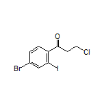 1-(4-Bromo-2-iodophenyl)-3-chloro-1-propanone