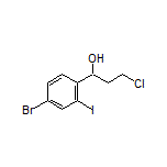 1-(4-Bromo-2-iodophenyl)-3-chloro-1-propanol