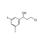 3-Chloro-1-(3,5-diiodophenyl)-1-propanol